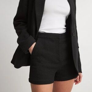 Tailored high waist shorts